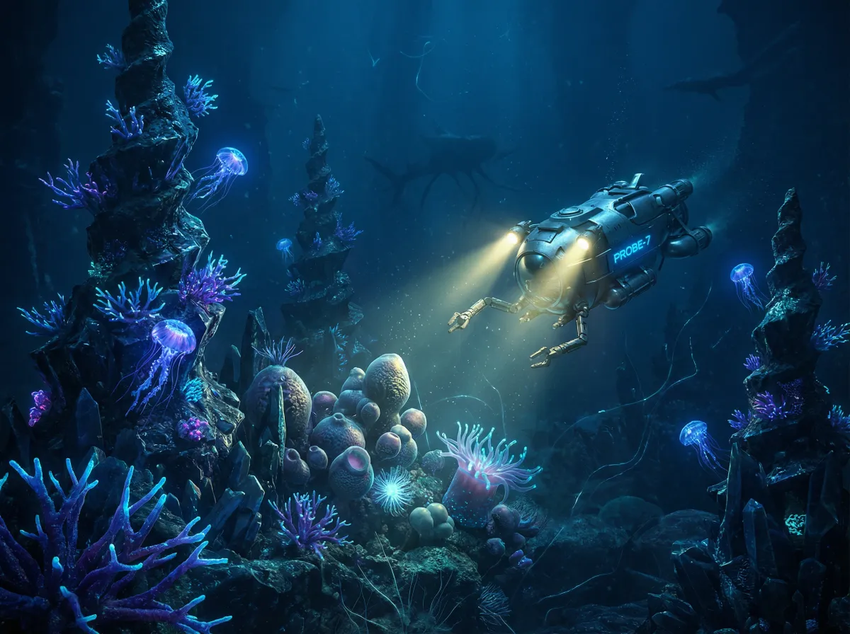 深海海沟探测器搜索 - 海角